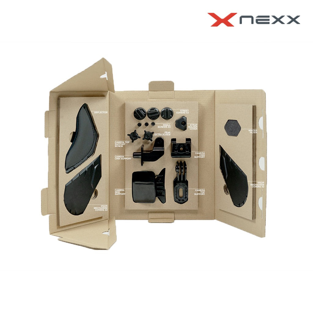 NEXX X.WED3 TRAILMANIA LARANJA CINZA MATTE — imagem 3