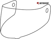 Viseira de capacete para moto — Motorvisor