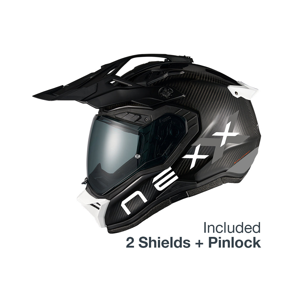 NEXX X.RALLY FIM RACING #2 CARBON BLACK WHITE